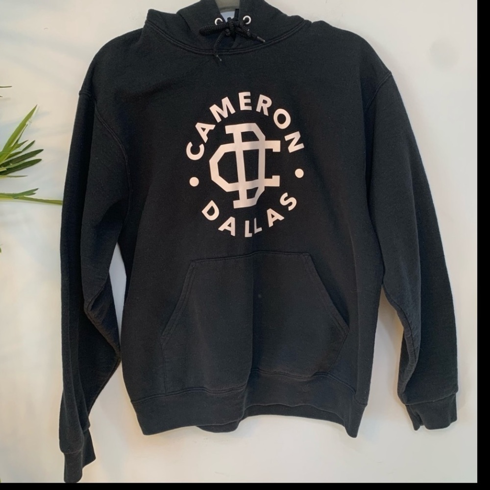Cameron Dallas | Black Concert Hoodie by Jerzees Concert Sweatshirt Medium - Picture 8 of 8